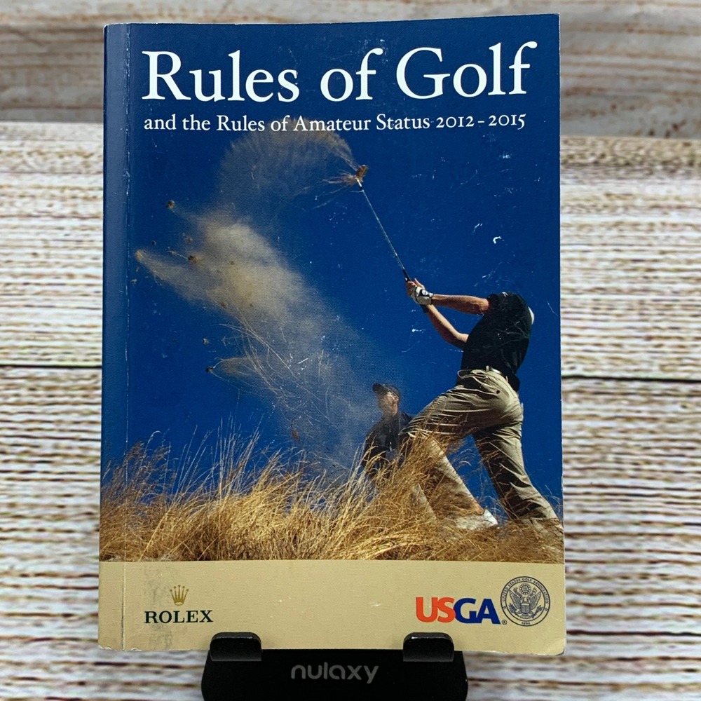 Rules of Golf Book USGA 2012-2015 Amateur Status Golfing Guide‎